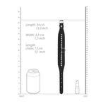 Ouch Diamond Studded Ankle Cuffs