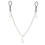 Nipple Play Non Piercing Nipple Chain JewelleryCrystal