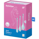 SATISFYER - YONI POWER 2 TRAINING SET BLUE