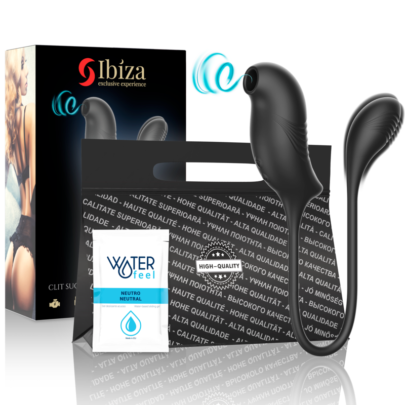 IBIZA - MAGIC CLITORIS SUCTION AND VIBRATION STIMULATOR