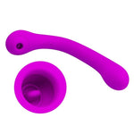 PRETTY LOVE - ALEX LILAC VIBRATOR AND CLITORAL SUCKER