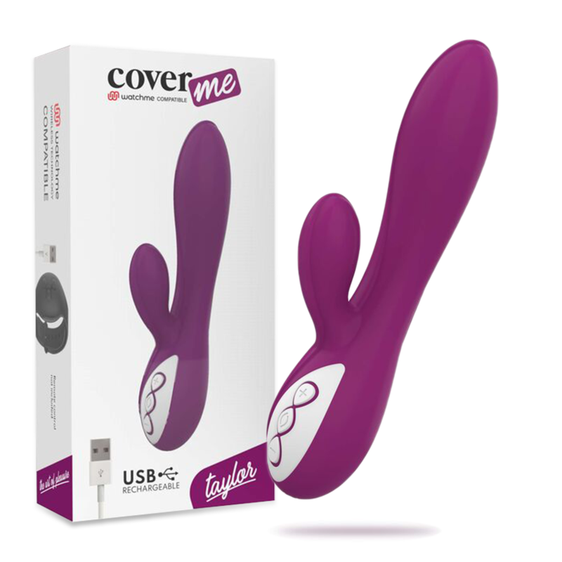 COVERME - TAYLOR VIBRATOR + WATCHME REMOTE CONTROL