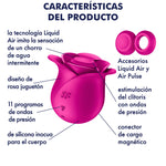 SATISFYER - AIR PULSE PRO 2 MODERN BLOSSOM VIBRATOR