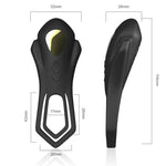 ARMONY - ROADSTER VIBRATOR DOUBLE RING REMOTE CONTROL BLACK