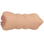 CRAZY BULL - SARAH VAGINA-SHAPED MASTUBADOR DUAL ENTRY
