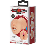CRAZY BULL - ZOEY VAGINA-SHAPED MASTUBADOR DUAL ENTRY