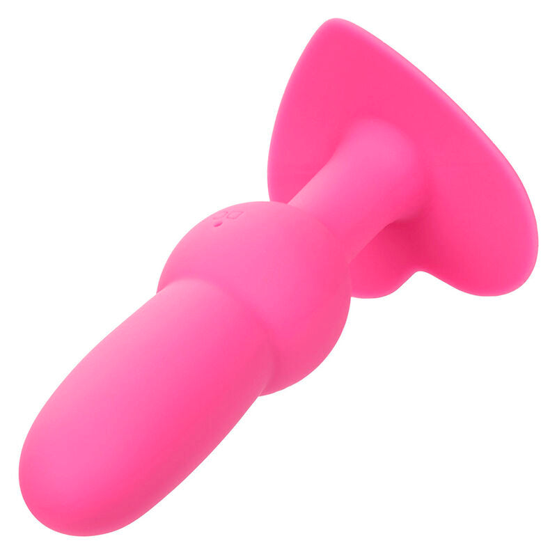 CALEXOTICS - FIRST TIME ANAL PLUG BEADED PROBE 10 VIBRATIONS PINK