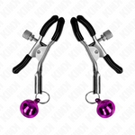 KINK - PURPLE SINGLE BELL NIPPLE CLAMP 6 CM