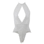 SUBBLIME - 953850 LACE BODYSUIT WHITE S/M