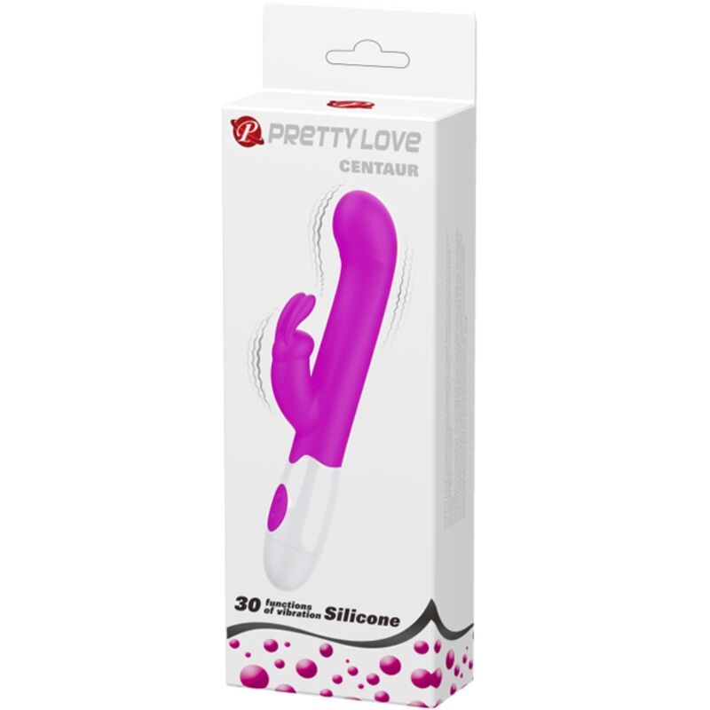 PRETTY LOVE - CENTAUR VIBRATOR RABBIT 30 VIBRATION MODES PURPLE
