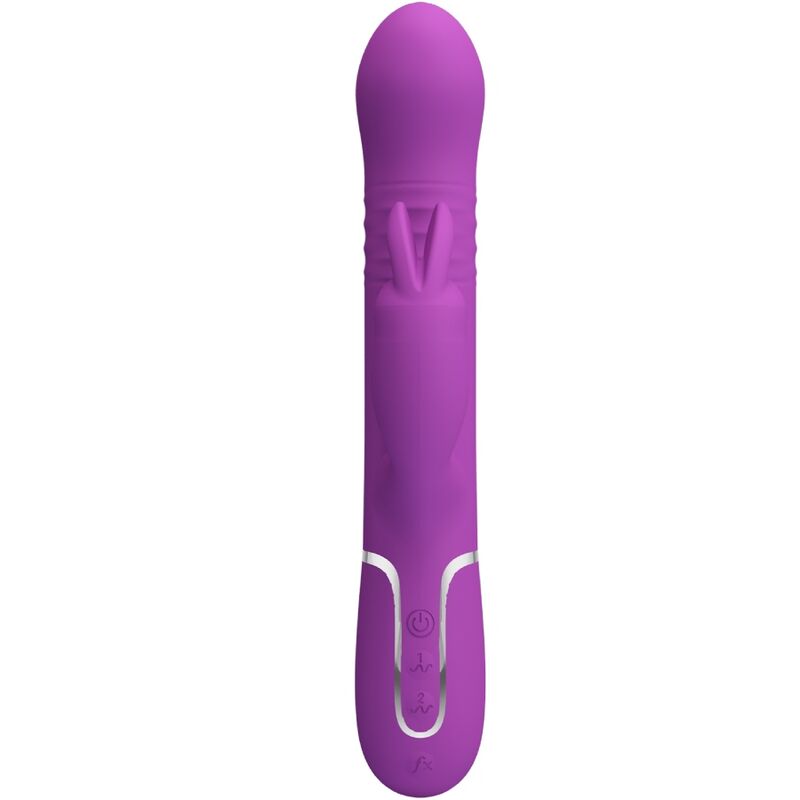 PRETTY LOVE - COALE 4 IN 1 MULTIFUNCTION RABBIT VIBRATORPURPLE