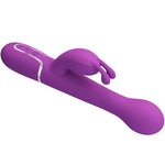PRETTY LOVE - DEJON 3 IN 1 MULTIFUNCTION RABBIT VIBRATORPURPLE