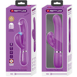 PRETTY LOVE - PERLITA 3 IN 1 MULTIFUNCTION RABBIT VIBRATORPURPLE