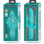 PRETTY LOVE - CAMMY 4 IN 1 MULTIFUNCTION TRIPPLE RABBIT VIBRATORBLUE