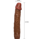 BAILE - BOB REALISTIC VIBRATOR 22.5 CM MULATTO