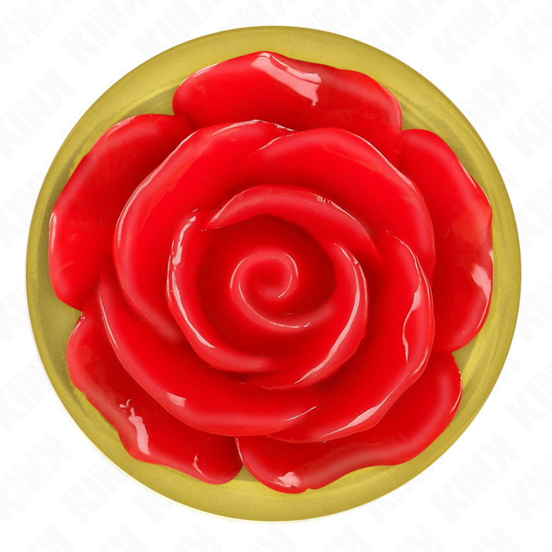 KINK -PLUG ANAL GOLD ROSE RED SIZE M