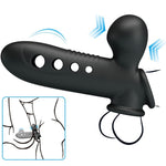 PRETTY LOVE - CRANE PENIS SLEEVE WITH AIRBAG BLACK