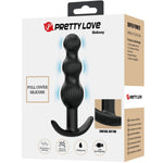 PRETTY LOVE - SIDNEY ANAL VIBRATOR 10 VIBRATIONS BLACK