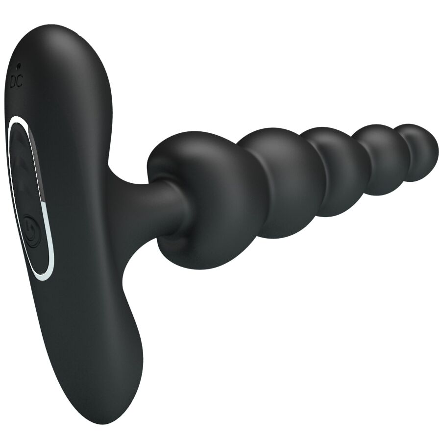 PRETTY LOVE - CORBAN ANAL VIBRATOR 10 VIBRATIONS BLACK