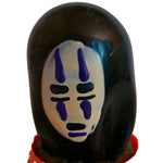 CONDOMERIE - HANDPAINTED NOVELTY CONDOMS MASK GHOST BLACK