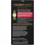 SKYN - INTENSE FEEL TEXTURED CONDOM WITH WAVY DESIGN 10 UNITS