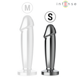 INTENSE - ANAL PLUG 10 VIBRATIONS METAL DILDO WITH REMOTE CONTROL S