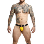 MOB - DNGEON YELLOW JOCKSTRAP WITH CHAINS ONE SIZE
