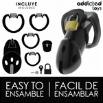 ADDICTED TOYS LOCKED - UNBROKEN DEN PENIS CAGE 9.8 CM