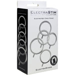 ELECTRASTIM - ELECTRARINGS METAL PENIS RINGS PACK OF 5