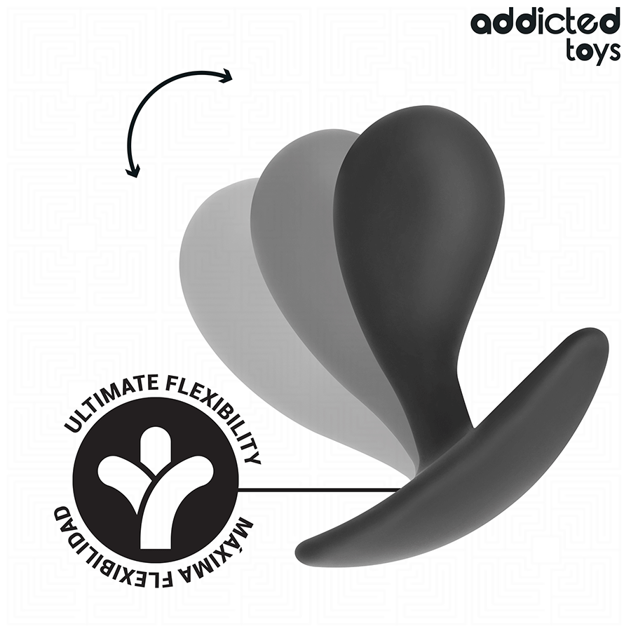 ADDICTED TOYS - SET OF 3 ANAL PLUG SILICONE MODEL 3