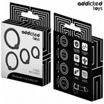 ADDICTED TOYS - SET OF PRESSURE SILICONE RINGS