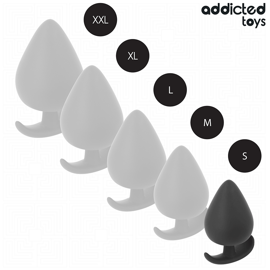ADDICTED TOYS - ANAL PLUG SILICONE SIZE S 5.3 CM