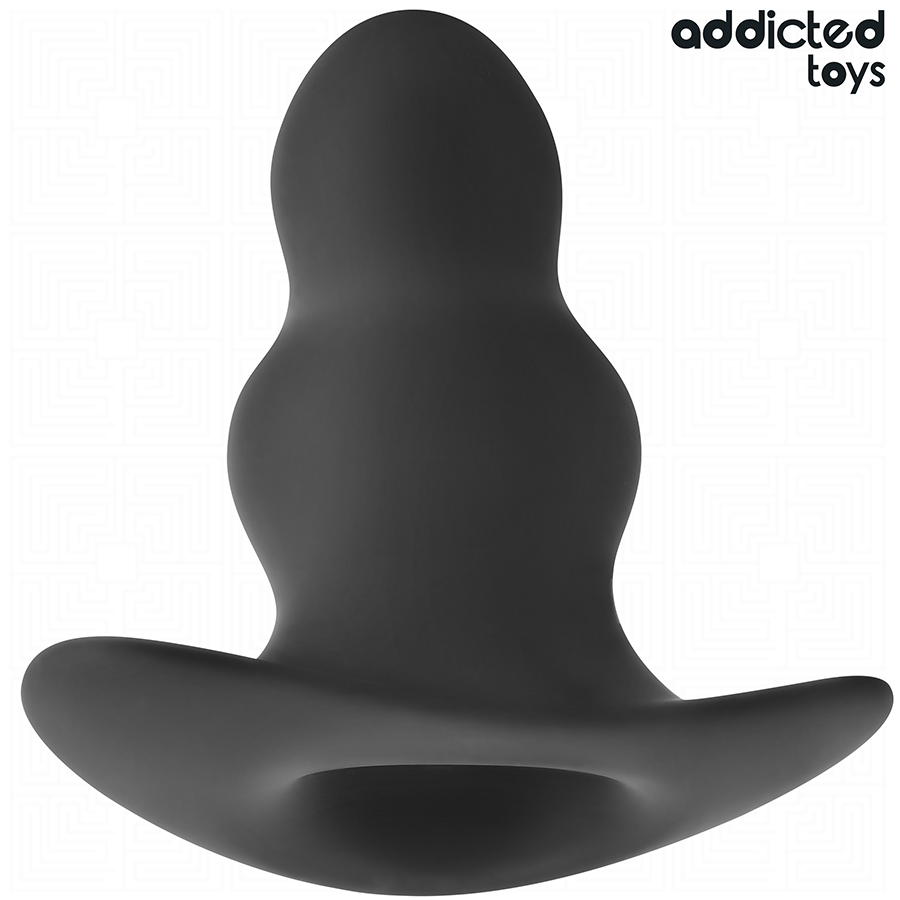 ADDICTED TOYS - HOLLOW ANAL PLUG SILICONE SIZE S 7.3 CM
