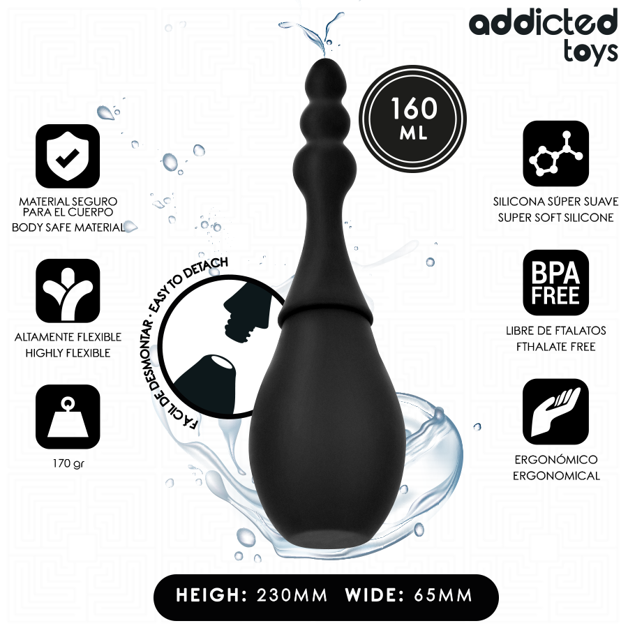 ADDICTED TOYS - TRAVEL CLEANER SILICONE MODEL 4