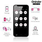 ONINDER CUTE - LOVE PLEASURE VIBRO-WAVE TAPPING SILICONE EGG - FREE GLOBAL APP