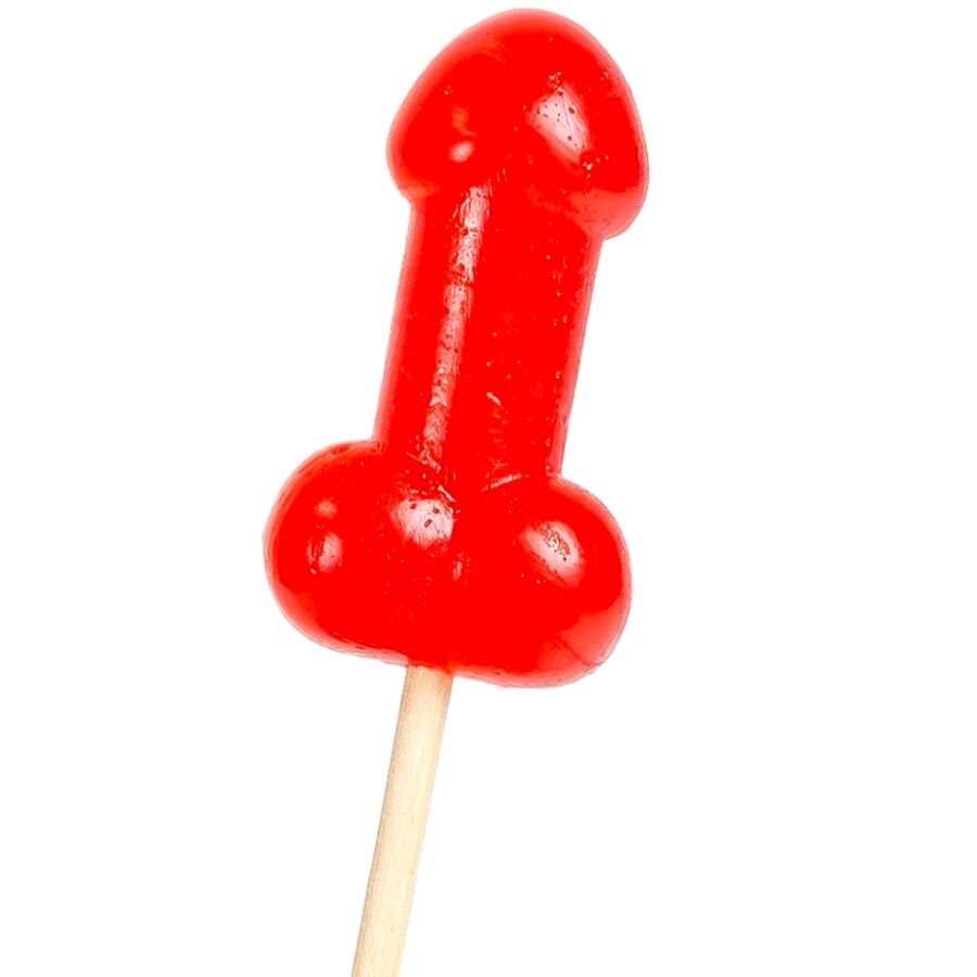 SECRETPLAY - CHERRY CANDY PENIS LOLLIPOP WITH SPICY HEAT EFFECT