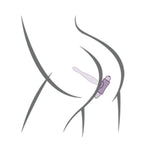 ROCKS- OFF - PETITE SENSATIONS TEAZER ANAL PLUG VIBRATOR BLACK