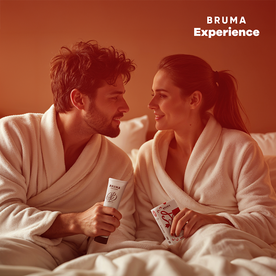 BRUMA XPERIENCE - SWEET STRAWBERRY VIBRO-ORGASMIC TEMPTATION KIT