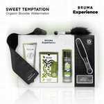 BRUMA XPERIENCE - SWEET WATERMELON TEMPTATION KIT WITH ORGASM ENHANCER