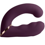 ROCKS-OFF - GEMINI DUAL VIBRATOR G-SPOT CLITORIS STIMULATOR PURPLE