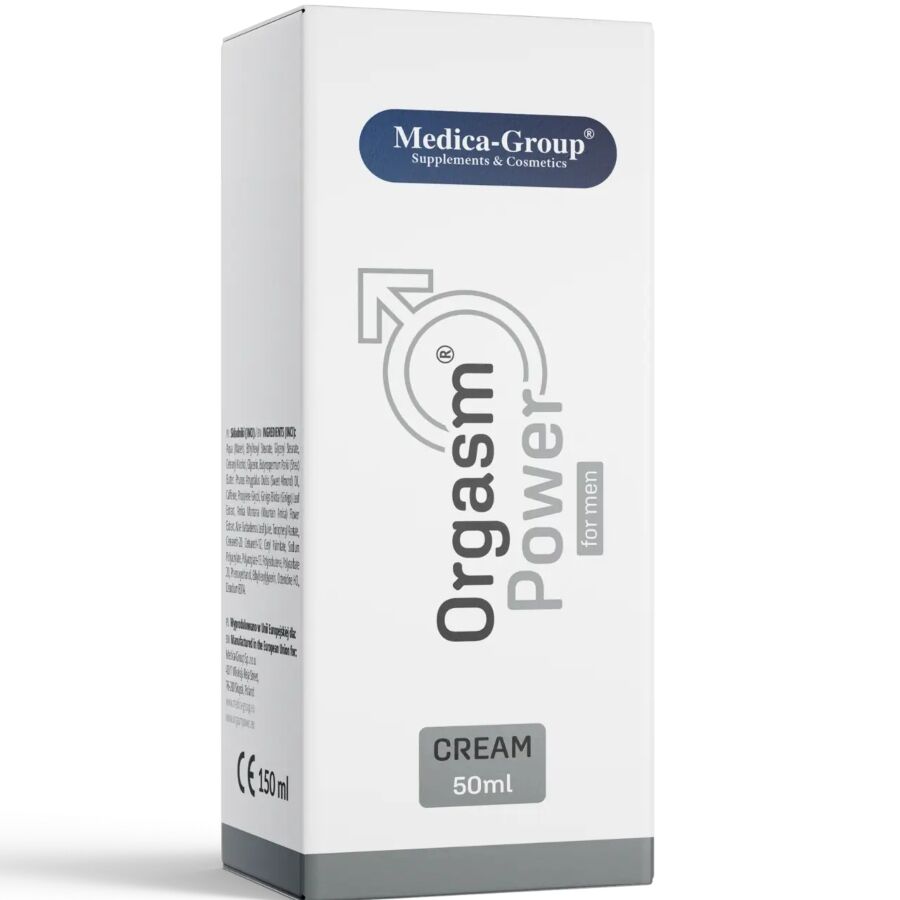 MEDICA GROUP - ORGASM POWER INTIMATE CREAM FOR MEN 50 ML