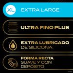 DUREX - TOTAL CONNECTION XL ULTRA FINE PLUS LATEX FREE 10 UNITS
