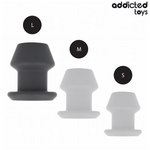 ADDICTED TOYS - EXTREME HOLLOW ANAL PLUG SILICONE SIZE L 10.4 CM
