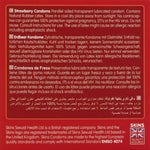 SKINS - STRAWBERRY PREMIUM CONDOMS PACK 4