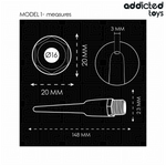 ADDICTED TOYS - ANAL CLEANER WITH UNIVERSAL ADAPTER MODEL 1
