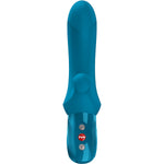 FUN FACTORY - BI STRONIC CURVE THRUSTING RABBIT PULSATORS AQUAMARINE