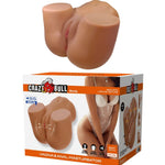 CRAZY BULL - WENDY REALISTIC FEMALE BUTT VIBRATOR AND SUCKER WITH SOUND 11 KG
