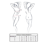 PASSION - ANUVERA BRA + THONG SET FIRE BRICK S/M