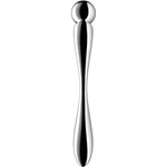 SATISFYER - STAR FORCE 2 STAINLESS STEEL DOUBLE-ENDED DILDO