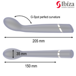 IBIZA - G-SPOT VIBRATOR 10 VIBRATIONS RECHARGEABLE